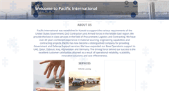 Desktop Screenshot of pacificint.net